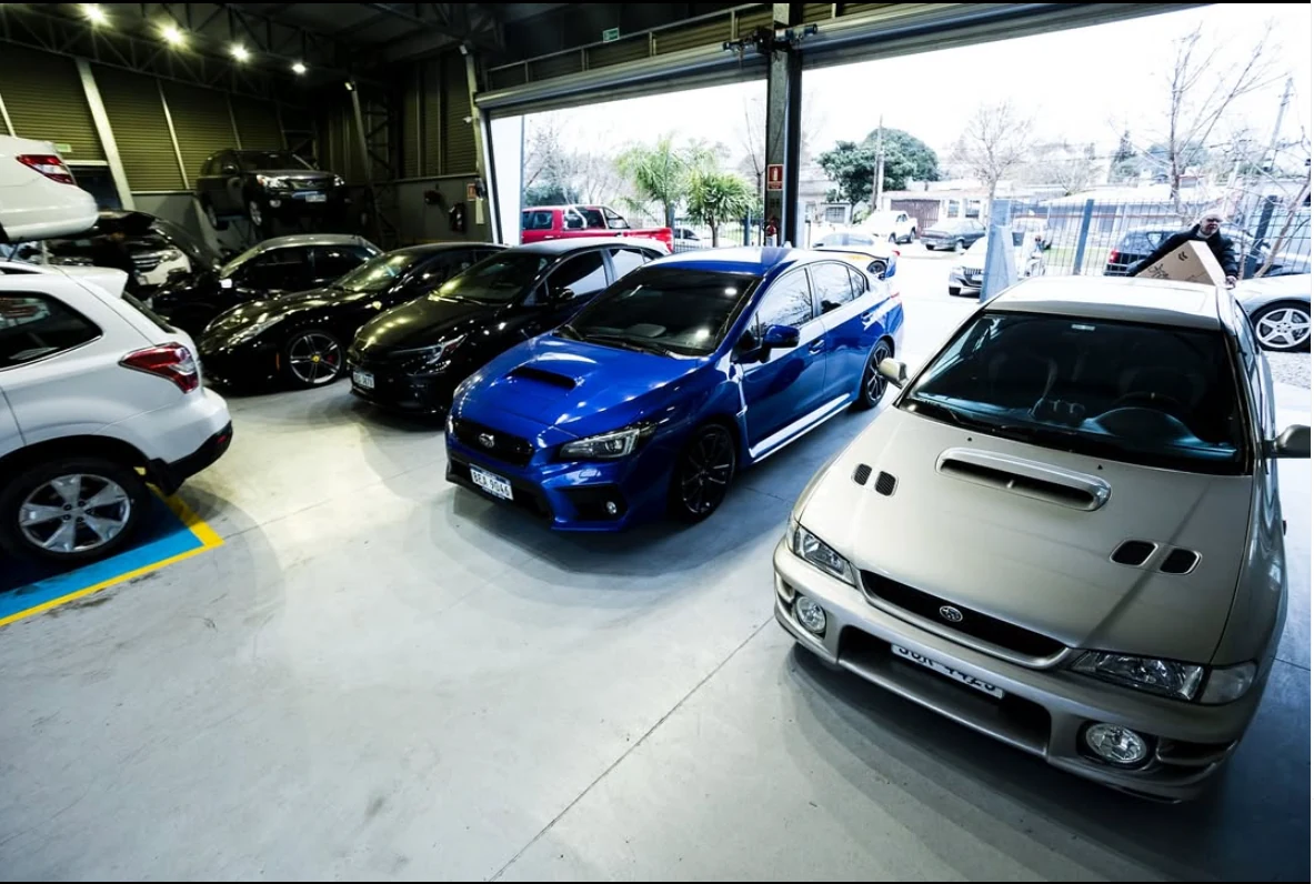 Autos atendidos en el taller